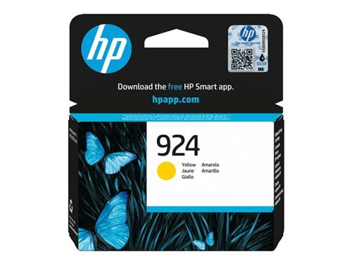 Hewlett-Packard HP 924 - Jaune - Original - Cartouche D'Encre