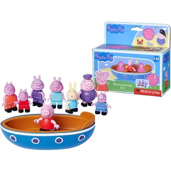 Vízi pálya Peppa Pig Holiday Waterplay BIG 2 hajóval és 3 figurával 71 részes-kompatibilis a
