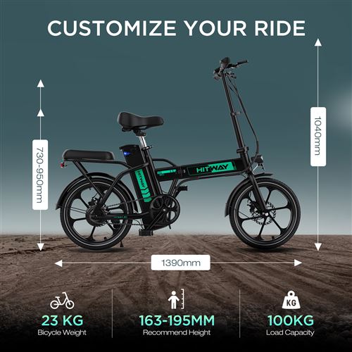 Vélo électrique flexible de 16 pièces avec Cameroon Vélo électrique flexible de 16 pièces avec Cameroon