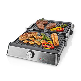 Grille-viande 1600w Nedis KAGR151FSR - 1