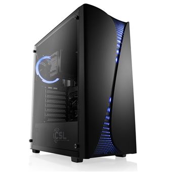 PC Gaming CSL M10850H AMD Ryzen 7 5700G 8x 3800 MHz AMD Radeon Graphics 16 Go DDR4 RAM M.2 SSD 1000 Go Windows 11 - 1