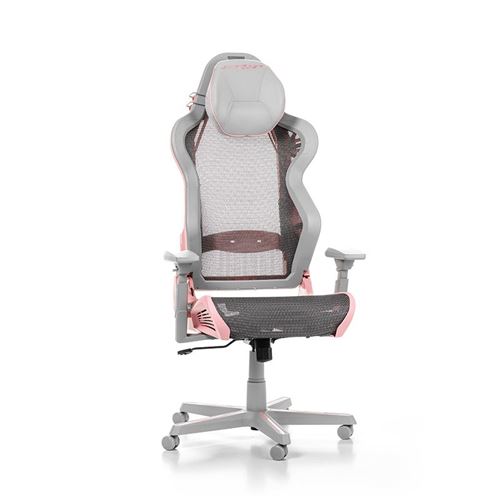 Siège PC Gamer DXRacer Air Series R1S-GPG - Gris et Rose