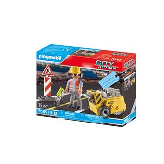 Playmobil City Action 71185 Ouvrier avec scie de sol