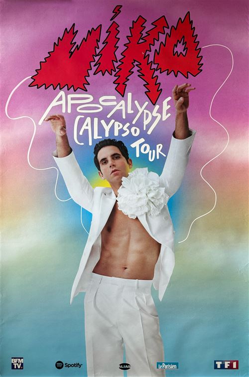 Affiche - MIKA - Apocalypse Calypso Tour - 80x120cm