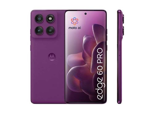 Smartphone motorola edge 60 pro 6,67 12 gb ram 512 gb pourpre 