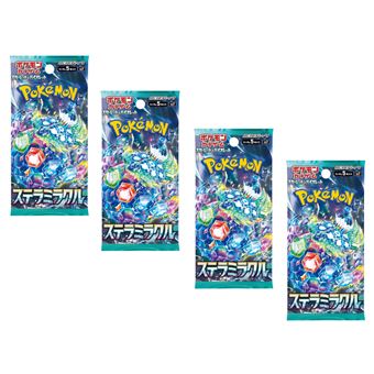 Pokémon - 4 Boosters Stellar Miracle - Version Japonaise - 1