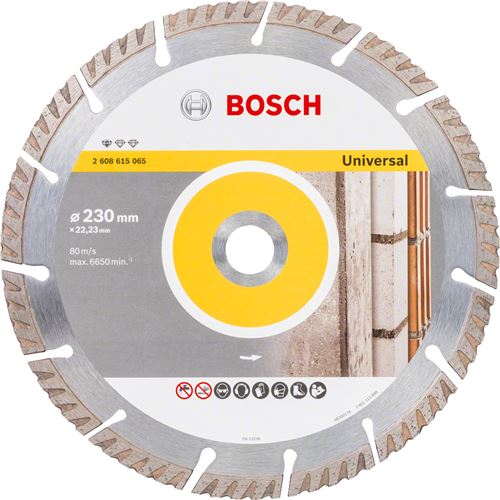 Non Communiqué Disque À Tronçonner Bosch Diamant Standard Pour Universal