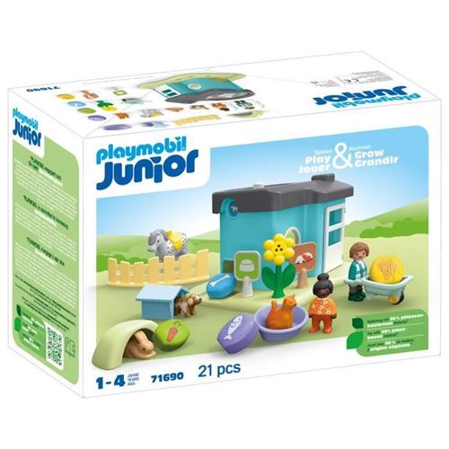 Playmobil Junior - 71690 - Maison Des Animaux