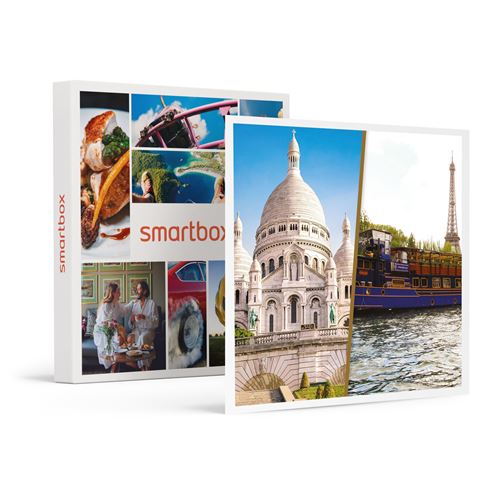 SMARTBOX - Coffret Cadeau 3 jours à Paris avec croisière gastronomique sur la Seine-Multi-thèmes