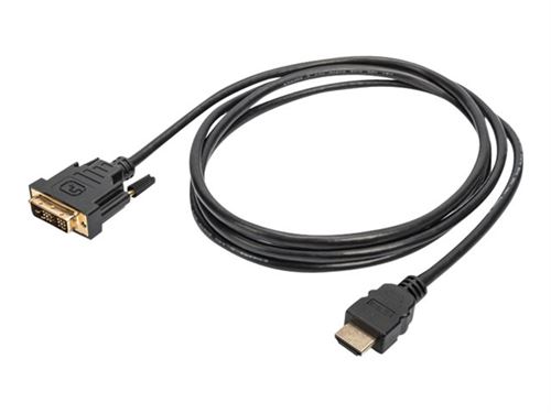 ASSMANN - Adapterkabel - HDMI male naar DVI-D male - 2 m - zwart - ondersteuning 1080p (pak van 10)