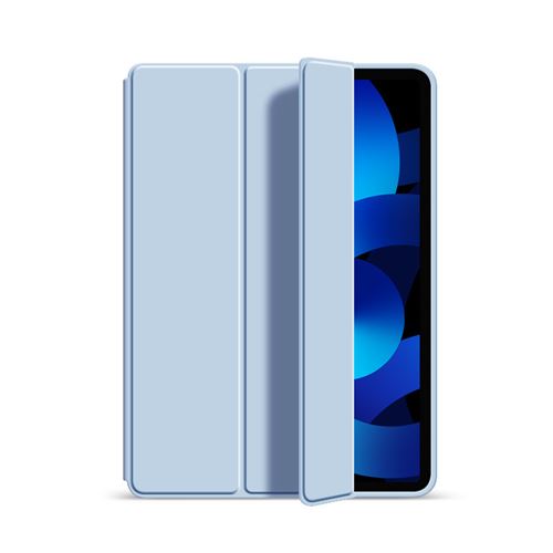 Generique Bleu/Blanc Housse De Protection Tablette Ipad 10.2 - Cuir Pu - Image 2