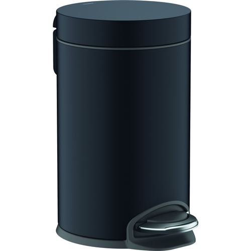 HANSGROHE Poubelle HANSGROHE à pédale noir mat