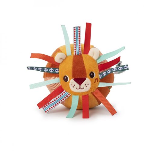 Non Communiqué Multicolore Balle Jack Le Lion En Tissu