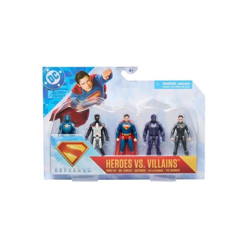 Non Communiqué Spin Mastermultipack Figurines 8 Cm Superman Movie