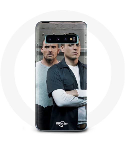 Coque pour Samsung Galaxy s10 edge Prison Break Michael Scofield Et Lincoln Burrows Maniacase