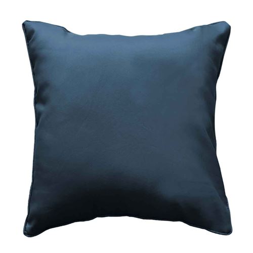 Non Communiqué Bleu Coussin Déco "Essentiel" 40X40cm Marine