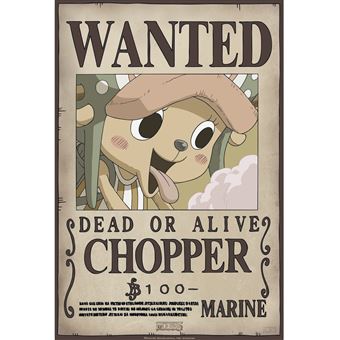 ABYstyle - ONE PIECE - Set 2 Chibi Posters - Wanted Brook & Chopper (52x35 cm)