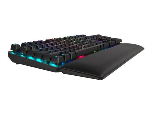 ASUS TUF Gaming K7 - Clavier - backlit - USB - QWERTZ - Suisse