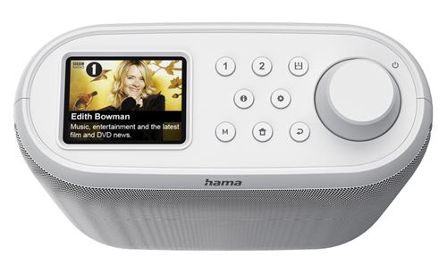Hama 00054259 Radio Internet Digital Weiß