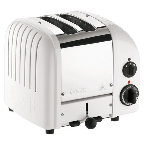 Grille-pain 2 fentes 1200w blanc - 27033 - DUALIT