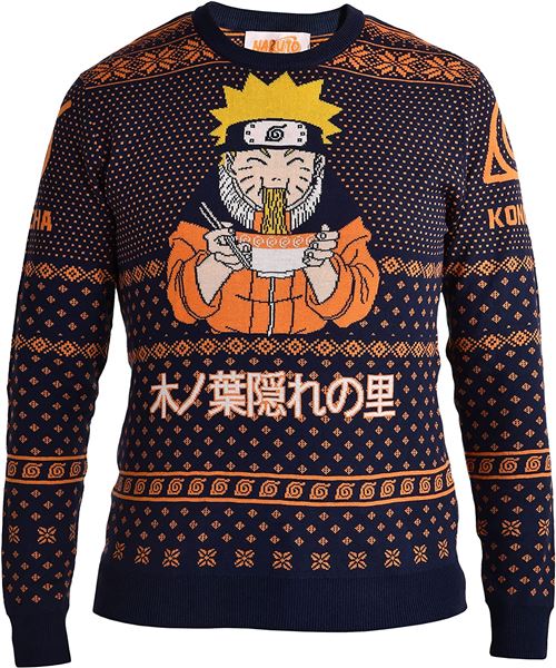Pull-over Naruto - Ichiraku Ramen Shop - XXL - Bleu