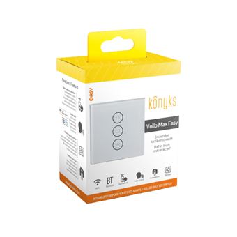 Vollo Max Easy - Interrupteur Wi-Fi + Bluetooth pour volets roulants -  Équipements électriques pour luminaire - Achat & prix