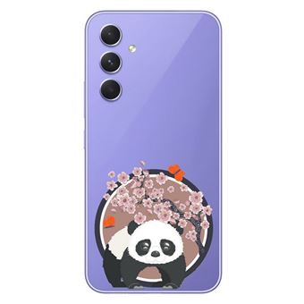 Coque et étui téléphone mobile Taperso Coque pour Galaxy A25 5G avec motif jungle et fleur rose