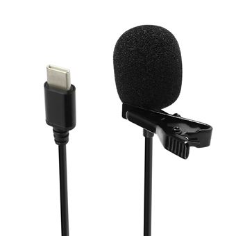 2€19 sur Micro Cravate Connecteur USB-C Omnidirectionnel avec Bonnette Anti- vent 1.5m Puluz - Accessoire pour microphones - Achat & prix