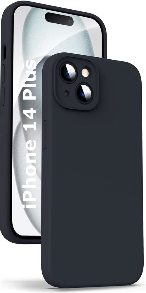 Coque Noir pour iPhone 14 Plus (6,7) Little Boutik®