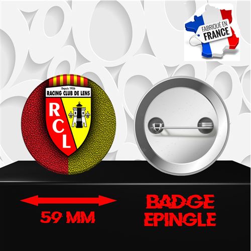 Badge à épingle 59 mm Collection Football Club de Foot Europe 660