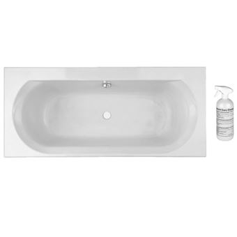 Baignoire droite JACOB DELAFON Elise, deux places + nettoyant 180 X 80 - 1
