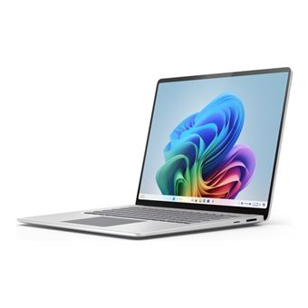 Microsoft Surface Laptop Copilot+ PC for Business - 7th Edition - Snapdragon X Elite - X1E-80-100 / jusqu'à 4 GHz - Win 11 Pro - Qualcomm Adreno - 16 Go RAM - 512 Go SSD - 15" écran tactile 2496 x 1664 @ 120 Hz - Wi-Fi 7, Bluetooth - platine - clavier :
