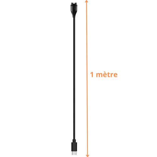 Adaptateur Chargeur USB-C Pour Montre Garmin - Compatible Fenix, Forerunner, Venu, Vivoactive - Lot De 3