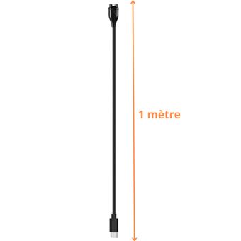 JIUHCORY Paquete De 2 Cargadores De Reloj USB C, Cargador Garmin Fenix 6 6S 6X Pro, Cable De Carga De Sincronizacion De Transferencia De Datos De