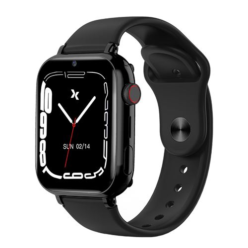 Montre Connectée Pour Senior Fw59 4G Ip65 Avec GPS Maxcom Noir