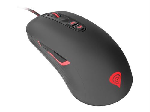 Non Communiqué Natec Genesis Krypton 400 - Souris - Optique - 7 Boutons - Filaire - Usb