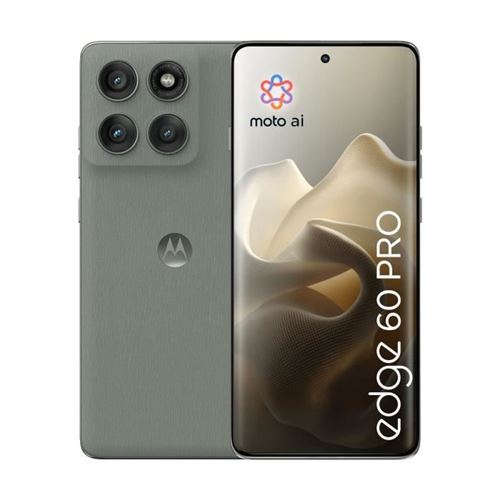 Smartphone - Motorola - Edge 60 Pro - 12 Go Ram - 512Go - 5G Double Sim - Vert