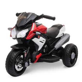 Aprilia noire Dorsoduro 900 moto électrique pour enfants 12V 45Ah 1 place  avec autoradio - Véhicule électrique pour enfant - Achat & prix