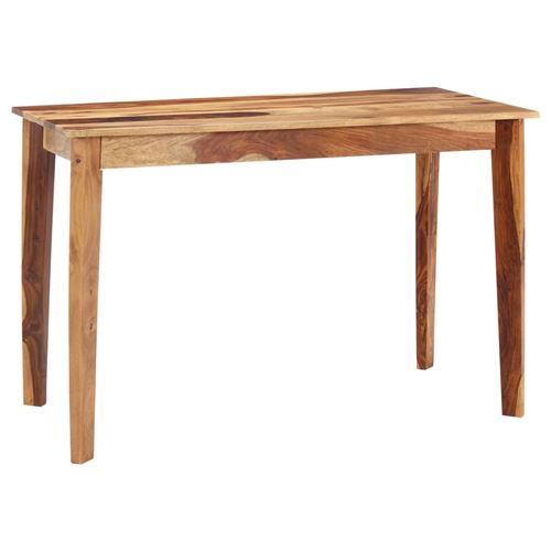 vidaXL Table de salle à manger 118x60x76 cm Bois de Sesham solide