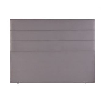 Tête de lit déco Thera tissé gris souris 180 - Bultex