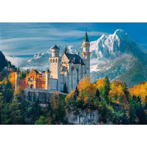 Non Communiqué Puzzle Compact 500 Pièces : Château De Neuschwanstein