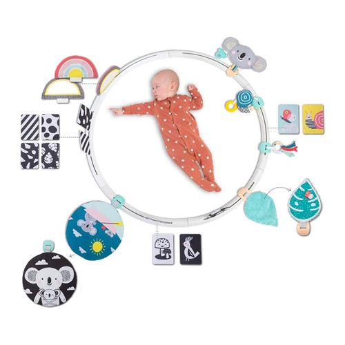 Taf Toys cerceau d'activité 100 cm textile blanc