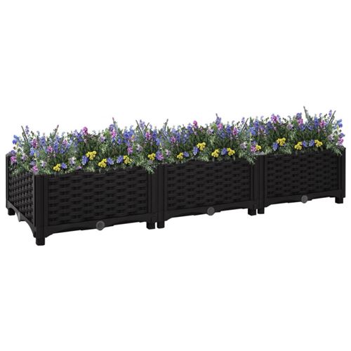 VIDAXL - Carré Potager - 120 x 40 x 23 cm - Image 3