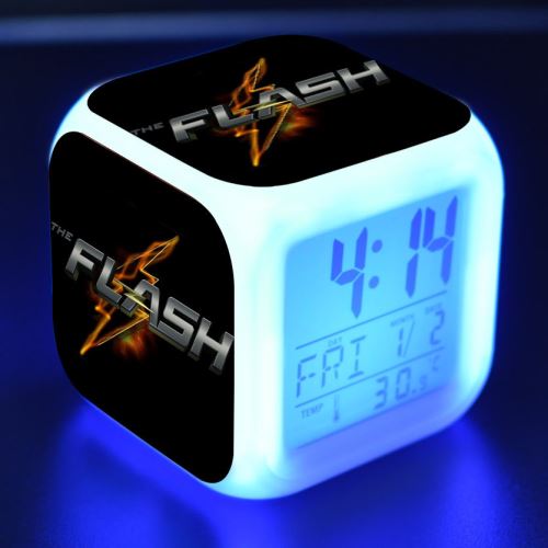 Réveil enfant LED Multifonctionnel Coloré - The Flash Season 4 #25