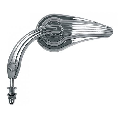 Rétroviseur gauche V PARTS type origine goutte d'eau 5/16 chrome Harley Davidson