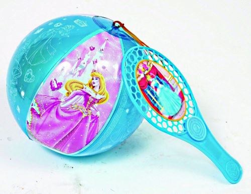 Jouet Tap Ball Princesse Ballon 20Cm Raquette