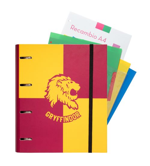 Carpeblock 4 Anneaux Harry Potter Gryffindor