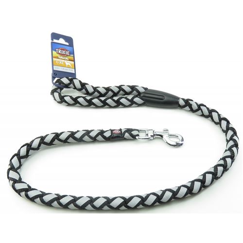 Comparer les prix de Laisse Cavo Reflect Noir. Taille L-XL. 1 mètre ø 18 mm. pour chien