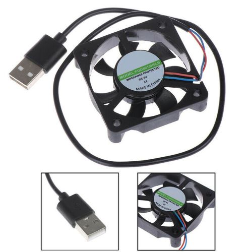 DC 5V USB Connecteur Refroidisseur Ventilateur Portable Ordinateur Portable PC Radiateur 50x50x1