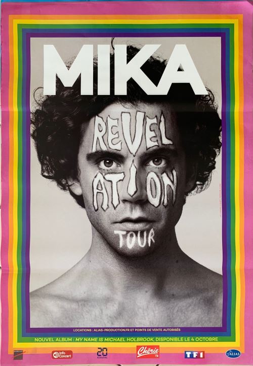 MIKA - Tour 2019 - REVELATION Tour - AFFICHE